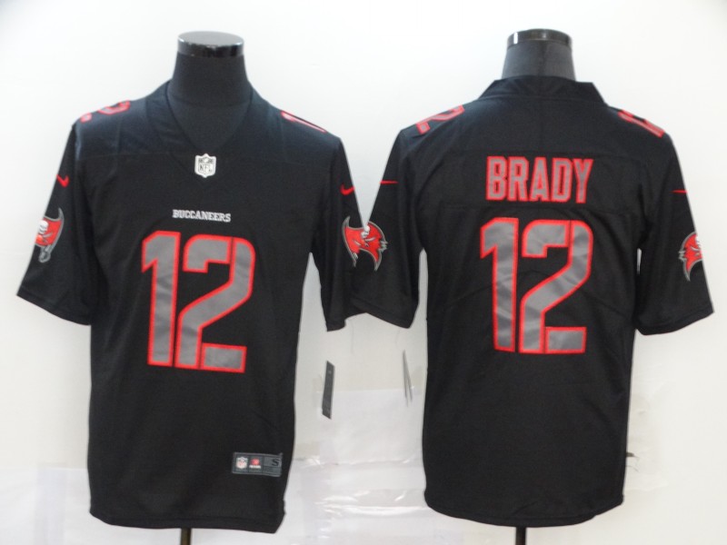 Men Tampa Bay Buccaneers #12 Brady black New Nike Limited Vapor Untouchable NFL Jerseys style 2